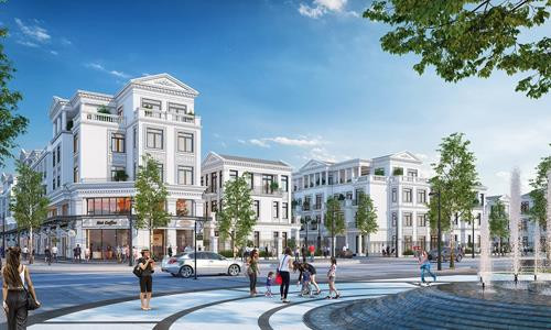 Kiến trúc Hy Lạp được thể hiện qua các căn shophouse, nhà liền kề và biệt thự tại phân khu Hải Âu, San Hô, Sao Biển – dự án Vinhomes Marina (hình ảnh minh hoạ)