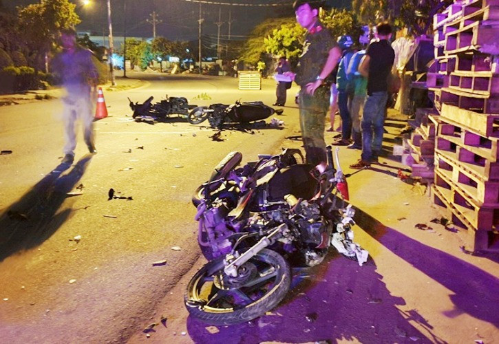 5 người nguy kịch sau tai nạn xe máy liên hoàn