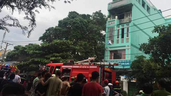 Căn nhà xảy ra vụ việc.