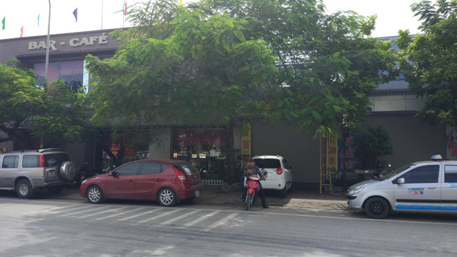 Khu vực xảy ra vụ hỗn chiến.