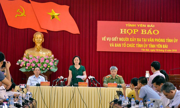 Buổi họp báo sắp bắt đầu. Ảnh: Xuân Ân