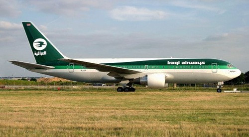 Một máy bay của hãng hàng không Iraqi Airways. Ảnh: shafaaq