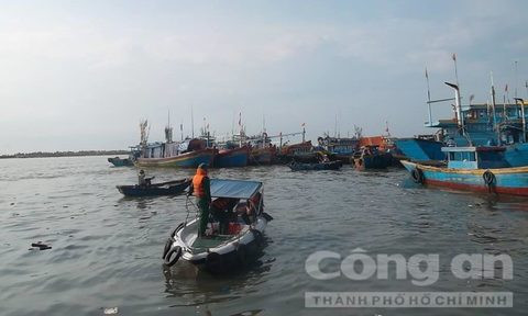 Cảng La Gi - nơi xảy ra vụ việc - Ảnh: Lê Long/Công an TPHCM