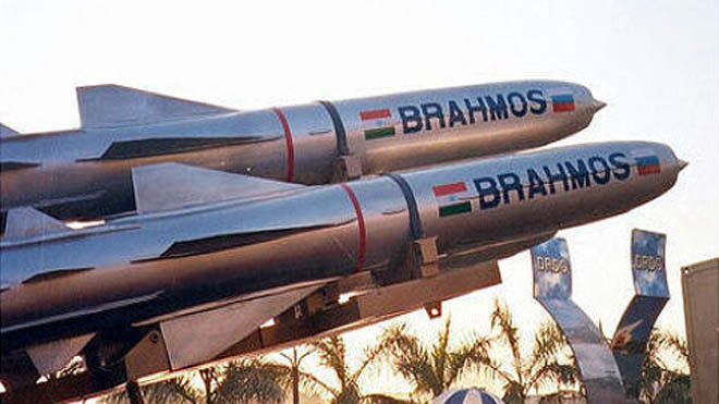 Tên lửa siêu thanh BrahMos. Ảnh: RIA Novosti.