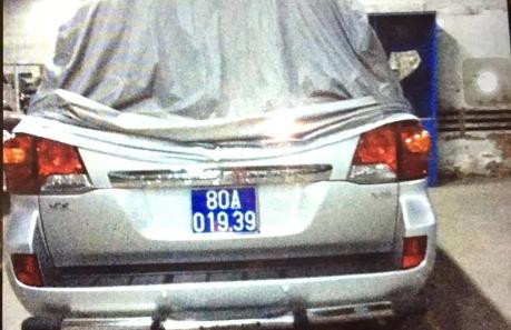 Chiếc Land Cruiser "trùm mền" của Sabeco, trước đó được cho là được sử dụng, phục vụ lãnh đạo doanh nghiệp này.