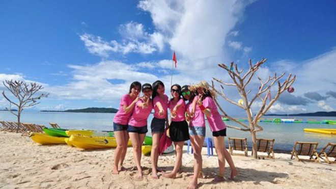 Khám phá Đảo Cô Tô. Ảnh: Đinh Yến Linh.