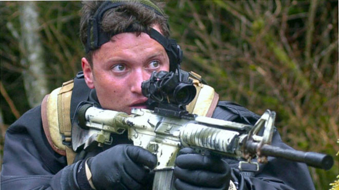 Matt Bissonnette khi còn là đặc nhiệm SEAL. Ảnh: US Navy