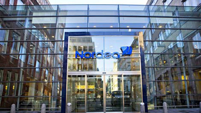 Trụ sở Ngân hàng Nordea ở Smålandsgatan 17 SE-105 71 Stockholm, Thụy Điển.