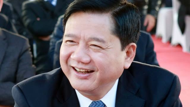 Bộ trưởng Bộ Giao thông Vận tải Đinh La Thăng.