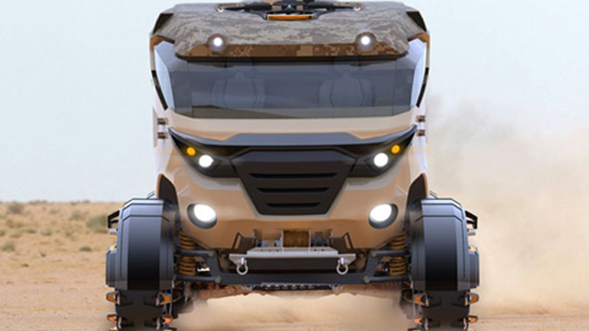 Tận thấy xe cứu thương quân sự hiện đại nhất thế giới