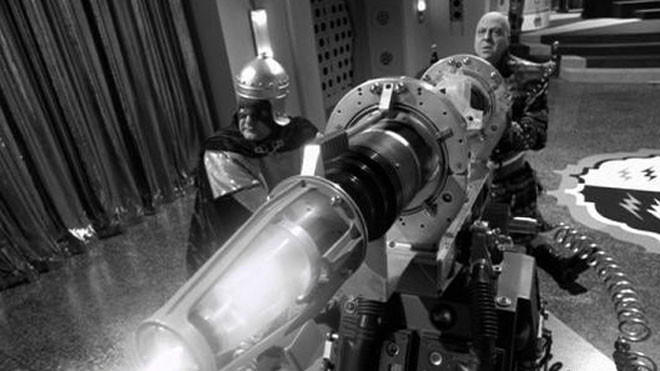 Ảnh minh họa vũ khí tia chết trong một bộ phim khoa học viễn tưởng. Nhật Bản từng mơ về một siêu vũ khí chết chóc từ năng lượng điện từ có thể tiêu diệt mọi thứ với hy vọng lật ngược thế cờ. Ảnh: Alpha