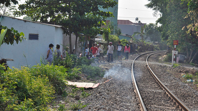 Hiện trường phát hiện thi thể