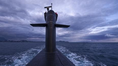 Tàu ngầm hạt nhân trở thành mối họa khi không còn giá trị sử dụng. Ảnh: SPL