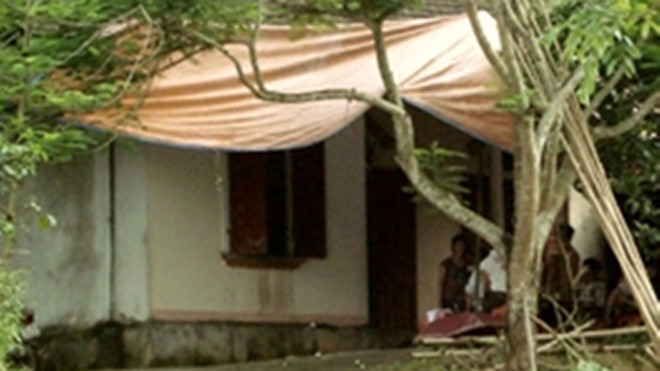 Ngôi nhà nơi xảy ra tai nạn. Ảnh: CTV 