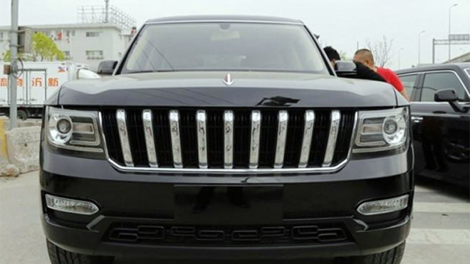 Lộ diện xe sang Hongqi LS5 trên phố 