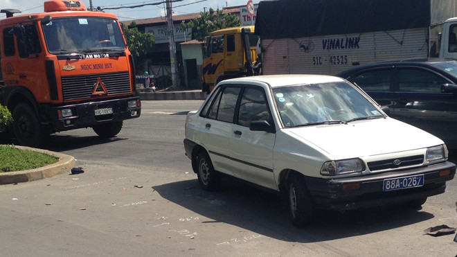 Hiện trường vụ tai nạn