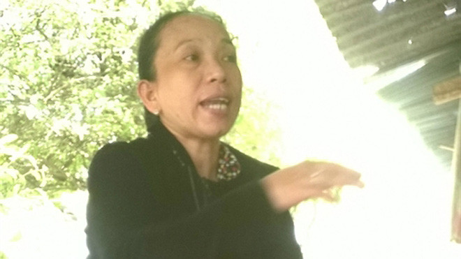 Bà Vân nhớ lại lúc gặp Thạch Pho đột nhập vào nhà mình.