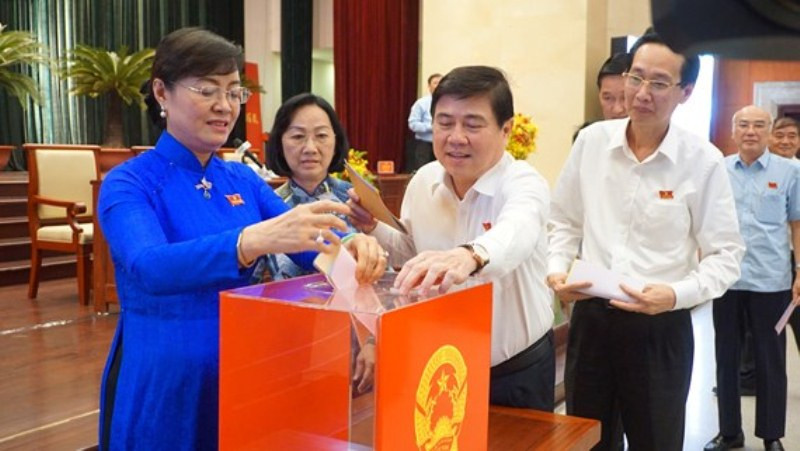 HĐND TPHCM họp bất thường bầu các lãnh đạo chủ chốt