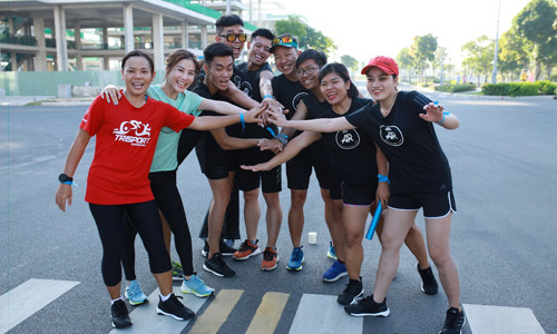 Diễm My, Phạm Anh cùng đồng đội quyết tâm về đích đầu tiên