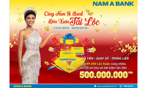 Gửi tiền Nam Á Bank, rước lộc về nhà