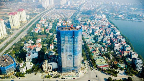 Bất động sản ven hồ Tây dọc trục Võ Chí Công bứt phá mạnh mẽ