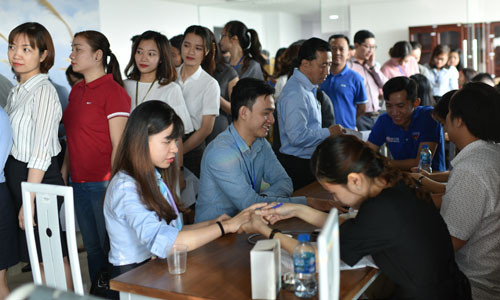 Hơn 250 CBNV SCB tham gia hiến máu nhân đạo