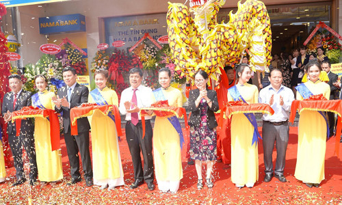 Tưng bừng khai trương Nam A Bank Châu Đức – điểm giao dịch mới tại Bà Rịa – Vũng Tàu