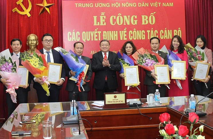 Nhân sự mới một số cơ quan Trung ương, địa phương