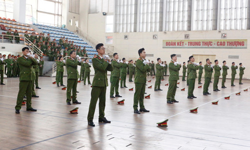 Hội thi kiểm tra, đánh giá kết quả tập huấn Điều lệnh