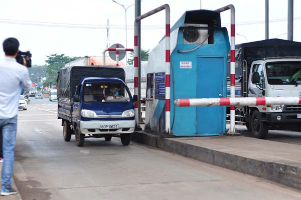 Trạm BOT TP Biên Hòa thu phí trở lại sau 20 ngày tạm ngừng.