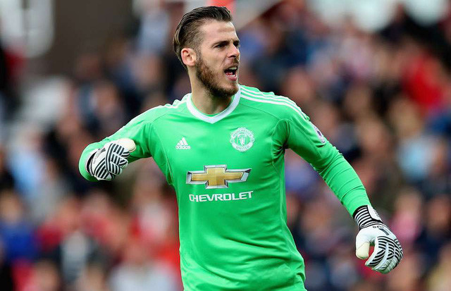 De Gea không nhận được phiếu bầu nào ở giải Thủ môn xuất sắc nhất năm 2017