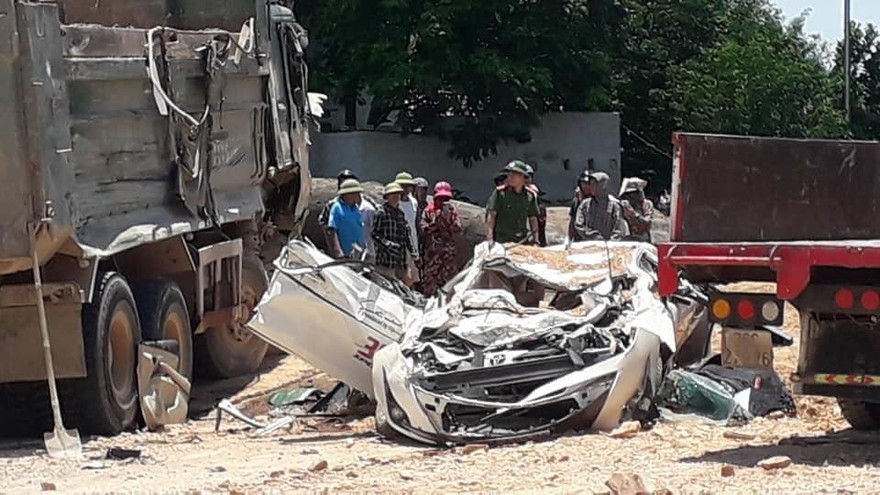 Hiện trường vụ tai nạn