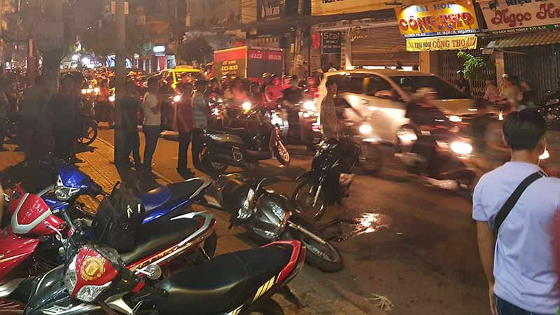 Hiện trường nơi xảy ra vụ án