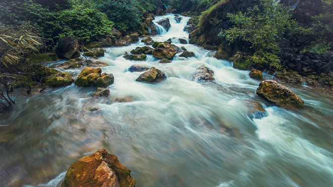 Suối ở Hữu Lũng đẹp nhưng tiềm ẩn nguy cơ rất cao *ảnh: TL