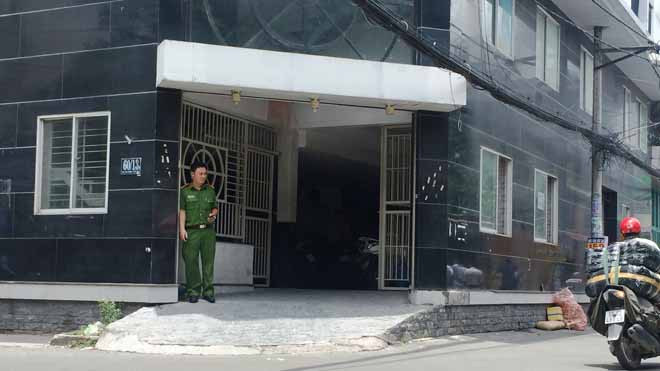 Khu vực xảy ra vụ án.