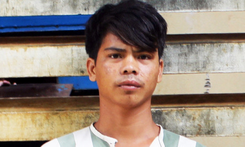 Đối tượng Rmăh Pi tại cơ quan điều tra