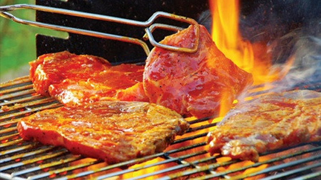 Không nướng thực phẩm ở nhiệt độ cao để đảm bảo sức khỏe.