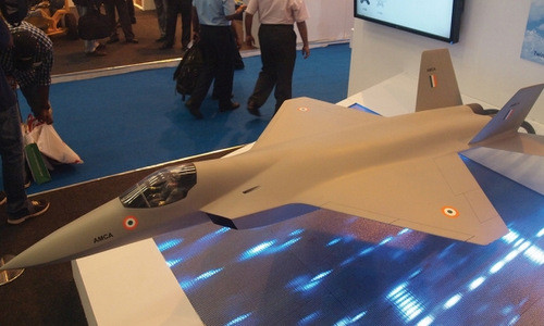 Mô hình thiết kế hoàn chỉnh của AMCA. Ảnh: Wikipedia.