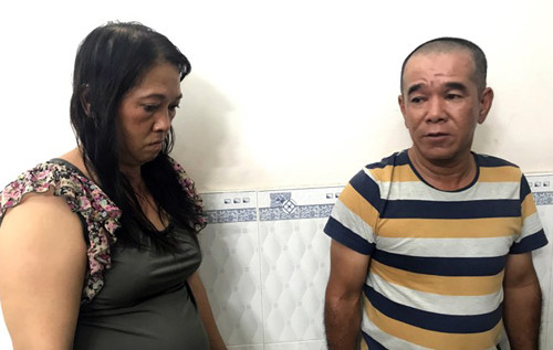 Vợ chồng Phương. Ảnh: Nhật Vy.