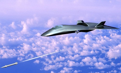 Mô hình chiến đấu cơ thế hệ 6 của Nga. Đồ họa: Cont.ws.