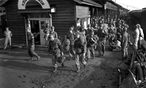 Lực lượng đặc nhiệm Smith tới Hàn Quốc. Ảnh: Wikipedia.