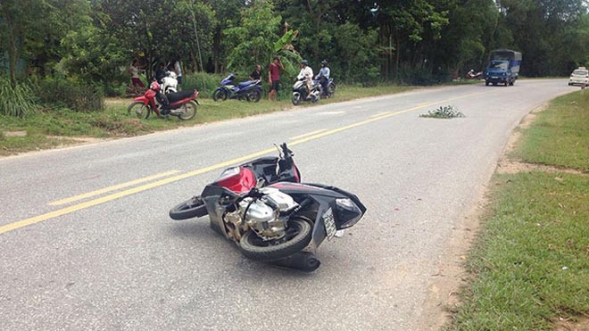 Hiện trường vụ tai nạn