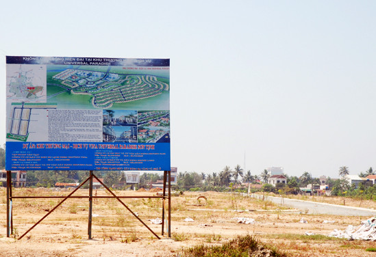 Dự án Vina Universal Paradise Sơn Tịnh trước nguy cơ bị thu hồi