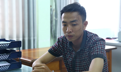 Phương tại công an.