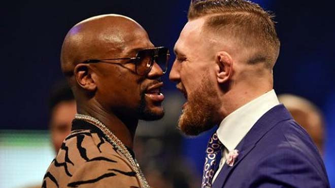 McGregor có thể chọc giận Mayweather trên sàn đấu. Ảnh: USA Today.