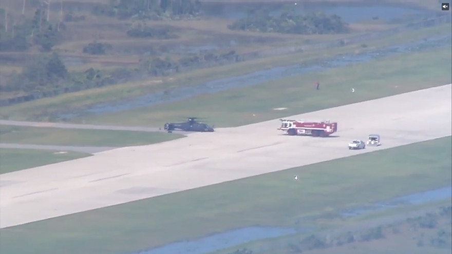 Trực thăng quân sự mới nhất của Mỹ rơi khi thử nghiệm