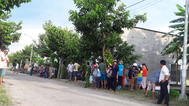 Hiện trường xảy ra án mạng (Ảnh Nhật Huy)