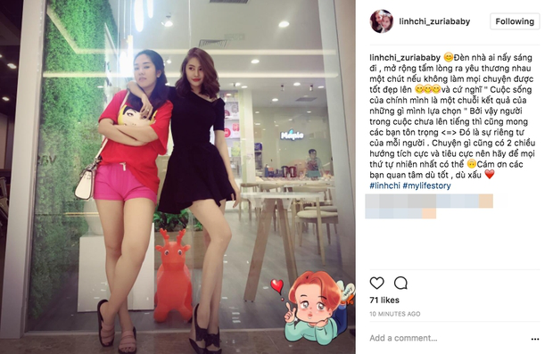 Chia sẻ của Linh Chi nhận được sự quan tâm của cộng đồng mạng.
