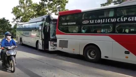 Hiện trường vụ tai nạn.