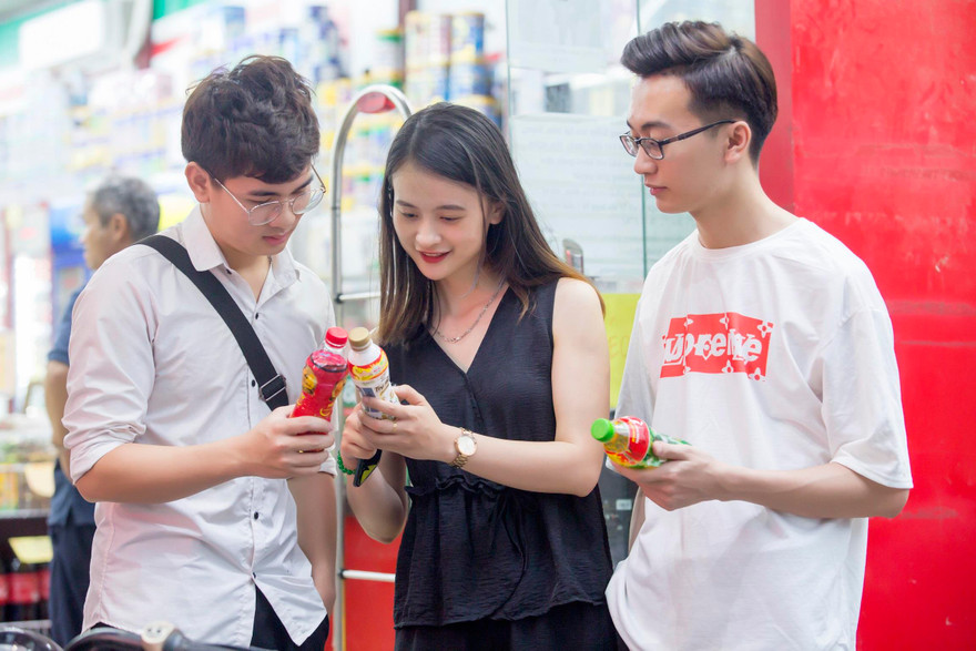 Chương trình khuyến mãi hè của Tân Hiệp Phát đang lôi cuốn các bạn trẻ tham gia